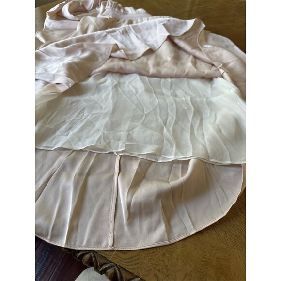 Goelia Woman’s Silk Lined minimal Regency core Dress Size S Light Pink - Picture 6 of 6